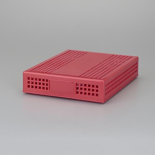 セキセイ(sedia) シストレー・蓋付(赤) 255x340x68mm EA954TG-8 4550061823156【別送品】