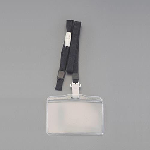 ライオン事務器(LION) 吊り下げ名札(黒) EA956VA-86 4550061843321【別送品】