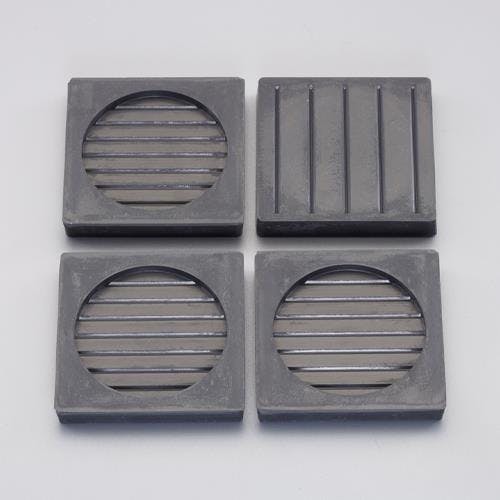 防振ゴム(低反発タイプ/4枚) 91x91x13mm EA979AA-3 4550061885437【別送品】