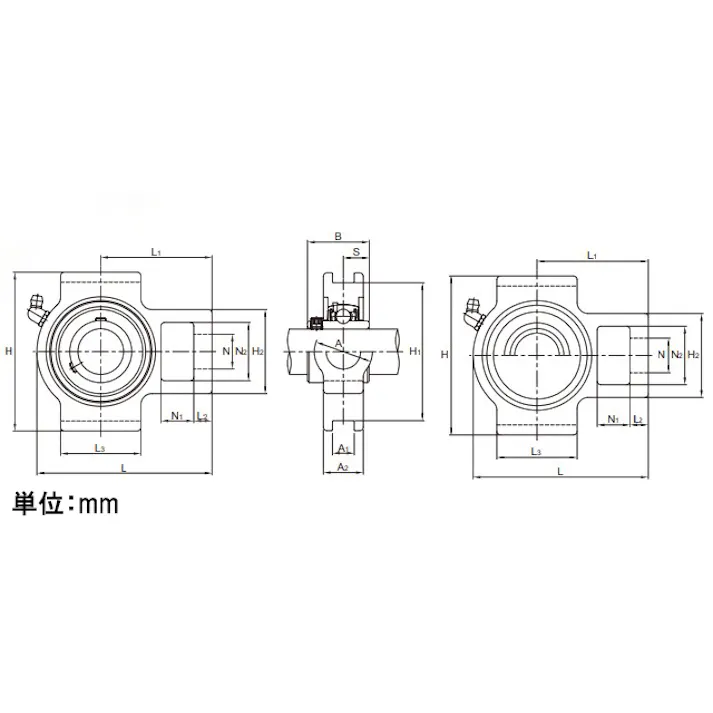 旭精工 テークアップ形ユニット MUCT204/20mm EA966MV-204 4550061965733【別送品】