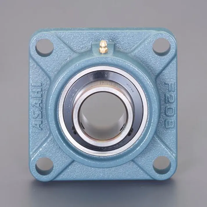 旭精工 角フランジ形ユニット UCF204/20mm EA966MJ-204 4550061967133【別送品】