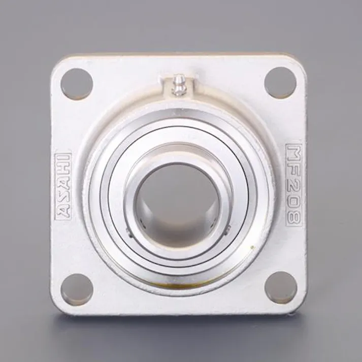 旭精工 MUCF210/ 50mm 角フランジ形ユニット EA966MK-210 4550061968574(CDC)【別送品】