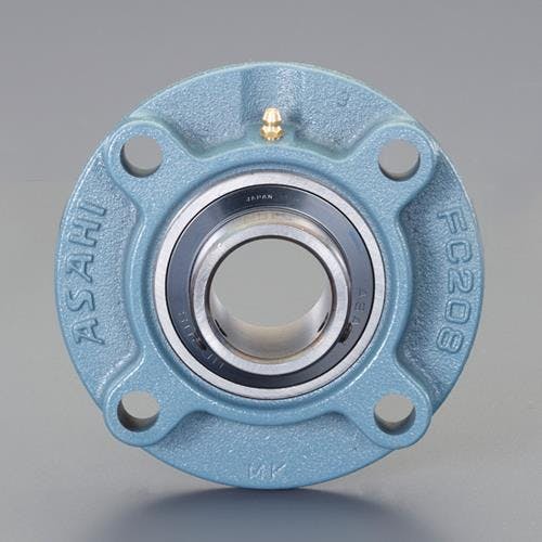 旭精工 UCFC209/ 45mm 印ろう付丸フランジ形ユニット EA966ML