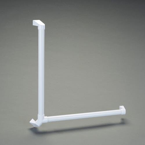 樹脂製手すり(L型/抗菌・防カビ) φ35x600mm EA951EL-73 4550061970713【別送品】