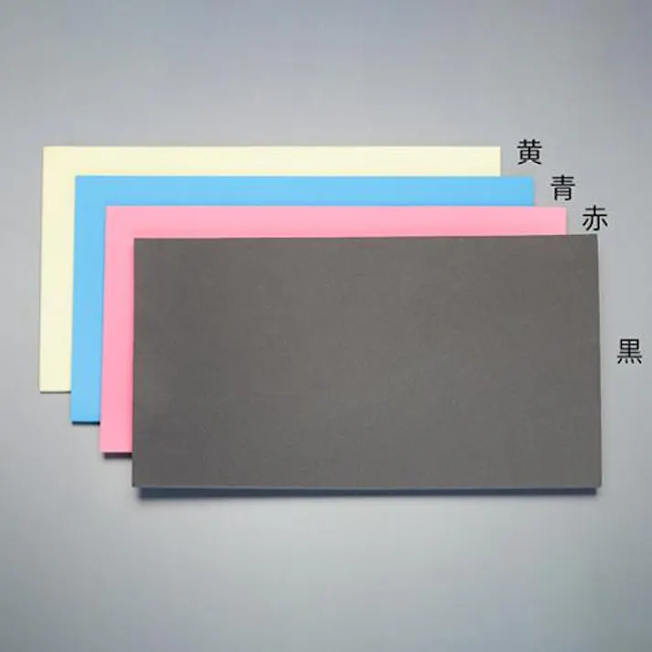 ESCO 479x293x10/5mm 発泡ポリエチレンフォーム(黒/青) EA956FD-124 4550061970881(CDC)【別送品】