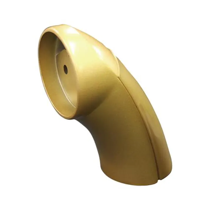ESCO φ35mm 手すり用エンドブラケット(ゴールド) EA951EL-252 4550061971390(CDC)【別送品】