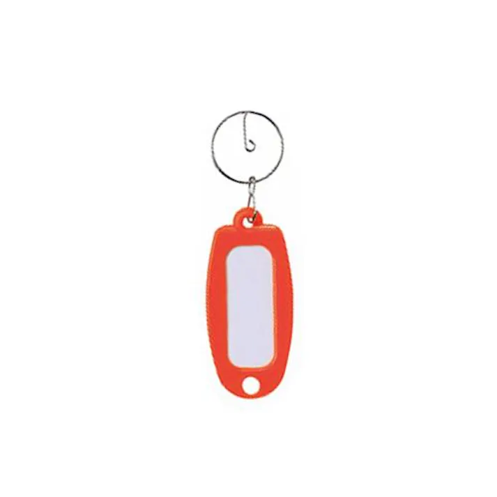 ESCO 27x52mm ネームタグ(橙/10個) EA956VA-14A 4550061997567(CDC)【別送品】