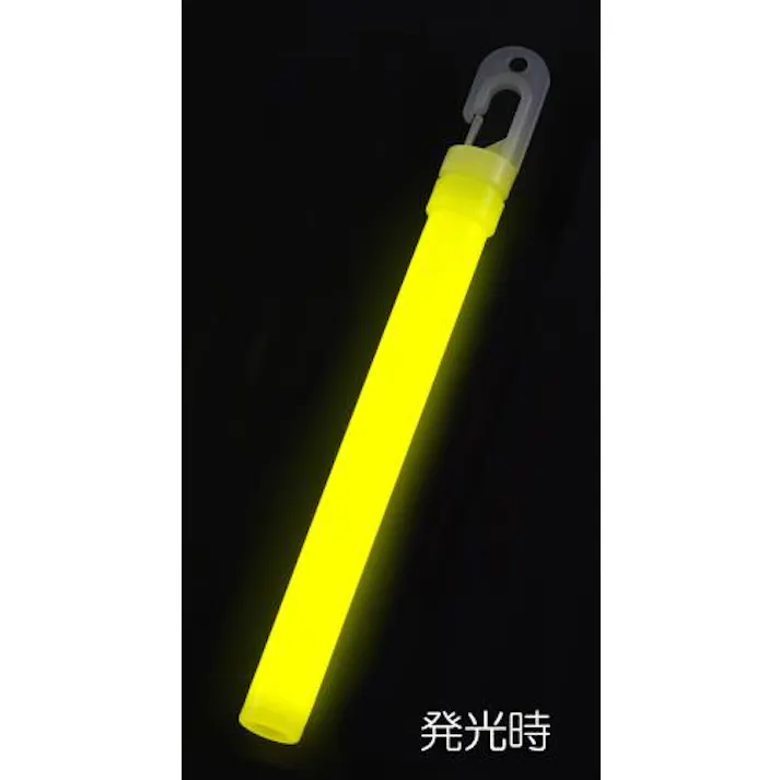 スティックライト(高輝度/黄) φ15x190mm EA983RM-11 4518340051911【別送品】