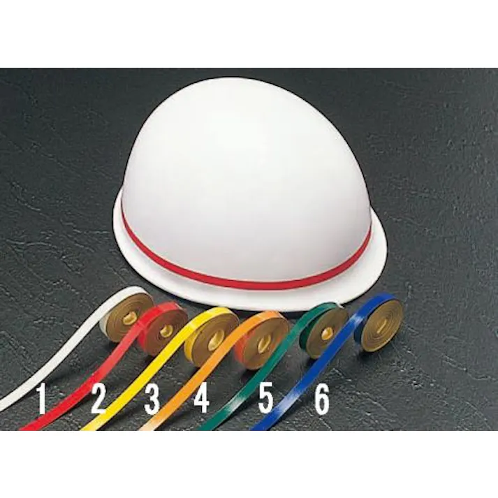 ESCO 10x700mm ヘルメット用反射テープ(青10枚x1巻) EA983G-6 4518340114234(CDC)【別送品】