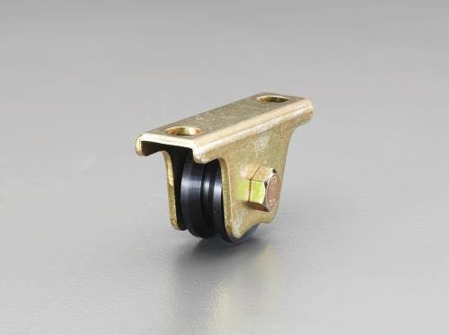 ヤボシ 戸車(重量用・V型・スティール製) 60mm EA986RA-60 4518340116108【別送品】