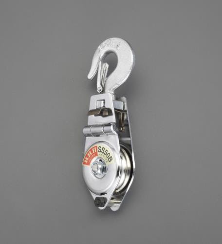 スリーエッチ 滑車(ベアリング入) 50mm EA987HC-50 4518340116856【別送品】