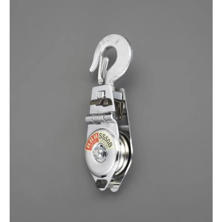 スリーエッチ 滑車(ベアリング入) 50mm EA987HC-50 4518340116856【別送品】