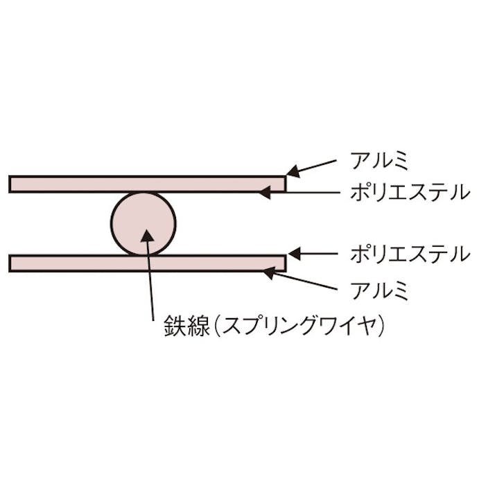 ESCO  φ154mmx10m フレキエアーダクト EA997D-6 4518340119819(CDC)【別送品】