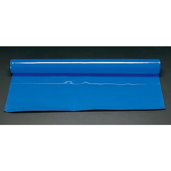 ESCO 1.0x5.0m/2.0mm ゴムシート(ブルー) EA997RB-205B 4518340120518(CDC)【別送品】