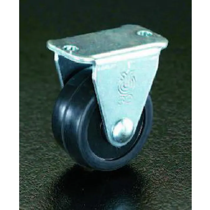 ユーエイキャスター 25mm キャスター(固定金具付) EA986PF-1 4518340153325(CDC)【別送品】