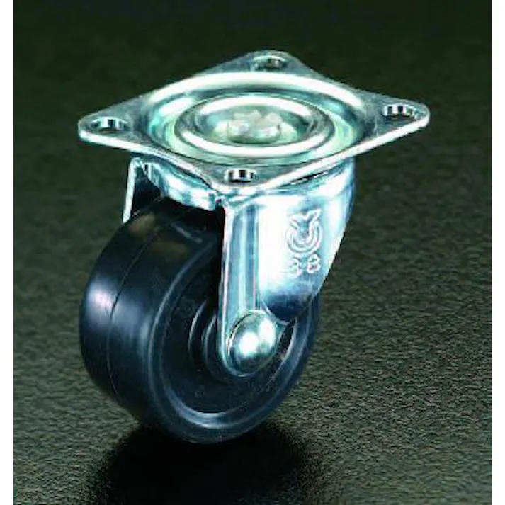 ユーエイキャスター 32mm キャスター(自在金具付) EA986PF-12 4518340153462(CDC)【別送品】