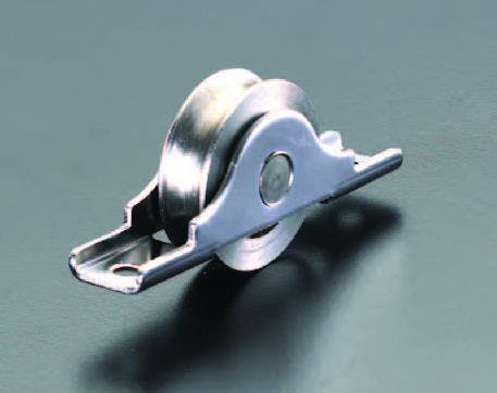 ヨコヅナ 戸車(丸レール用・ステンレス製) 36mm EA986R-2 4518340161573【別送品】