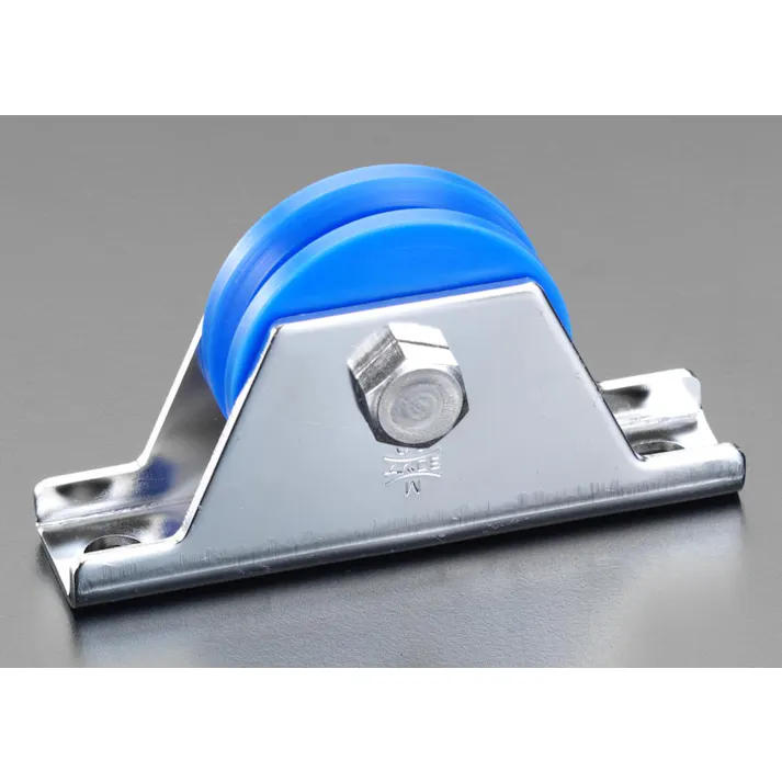 ヨコヅナ 戸車(防音・V型) 50mm/100kg EA986RD-50 4518340166103【別送品】