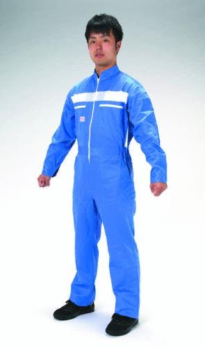 夏用・継ぎ服(青) [LL] EA996AA-83 4518340168596【別送品】