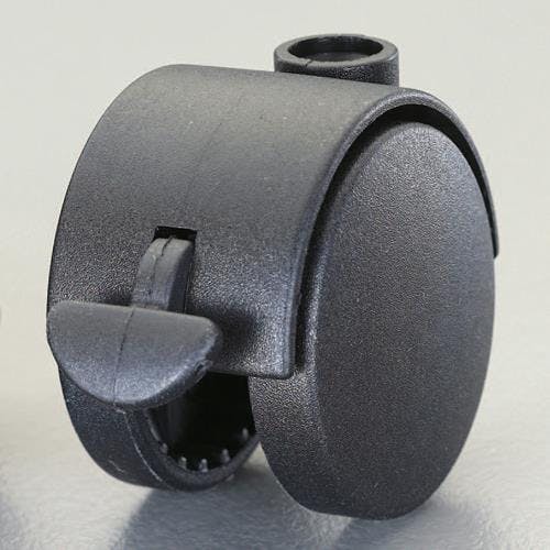 キャスター(ツインホイール・ブレーキ付/4個) 40mm EA986PC-140B 4518340258822【別送品】