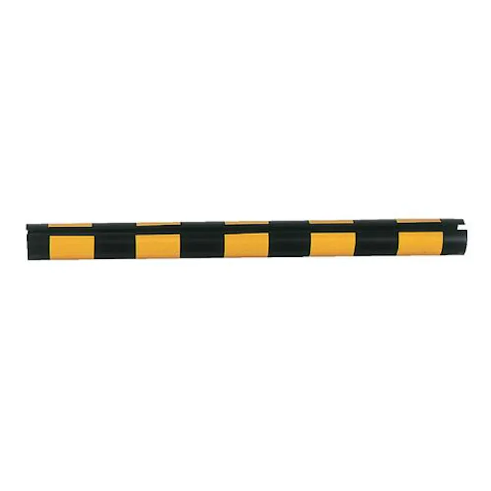 ESCO 500mm 単管パイプ用反射カバー(黄・黒/4本) EA983FP-21 4518340259591(CDC)【別送品】