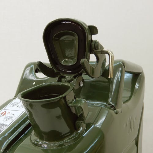 ガソリン携行缶(横型/OD色) 10L EA991HB-21A 4518340262621【別送品