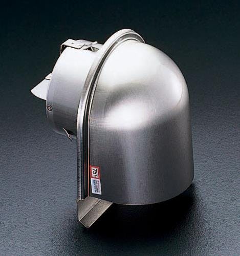 宇佐美工業 U型ガラリ(防火ダンパー・フード付/SUS) 146-165mm EA997MC-150 4518340340619【別送品】