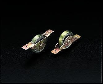 ヨコヅナ 戸車(平型・スチール製/2個) 35mm EA986RJ-35 4518340359499【別送品】