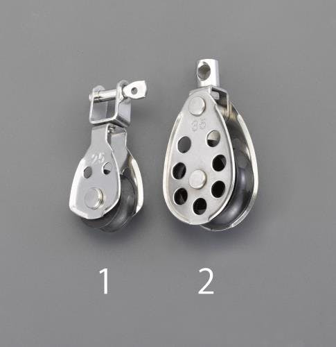 プーリーブロック(ステンレス製) 25mm EA987S-1 4518340363243【別送品】