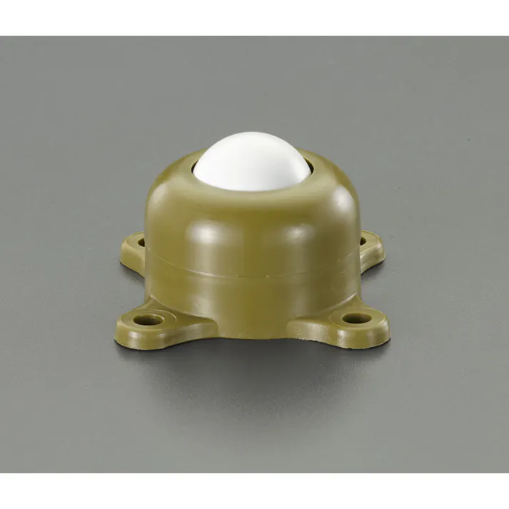 ESCO 53.0x34.5mm ボールキャスター(プラスティック製) EA986S-2 4518340375871(CDC)【別送品】