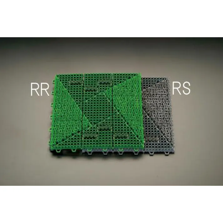 ESCO 300x300x24mm 連結ブラシマット(グレー) EA997RS 4518340385467(CDC)【別送品】