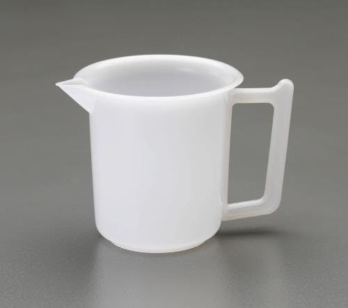 瑞穂化成工業 取手付ポリビーカー 1000ml EA991KV-10 4518340392465【別送品】