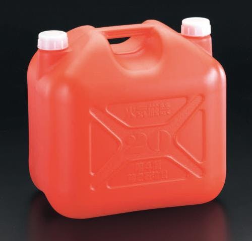 ポリ灯油缶 20L EA991HA-1 4518340396890【別送品】