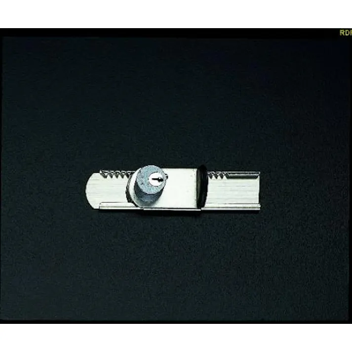 ESCO 窓サッシ補助錠(鍵付/レール付) EA983TX-3 4518340402669(CDC)【別送品】