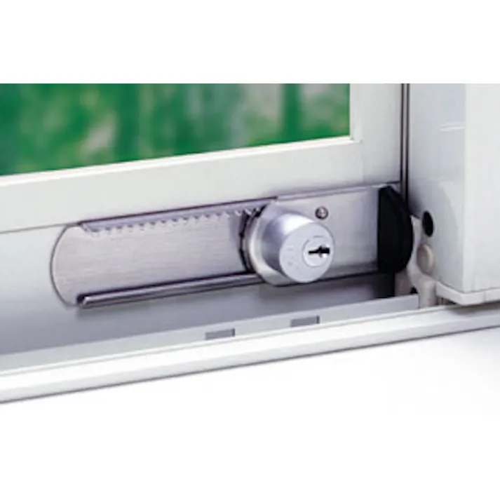 ESCO 窓サッシ補助錠(鍵付/レール付) EA983TX-3 4518340402669(CDC)【別送品】