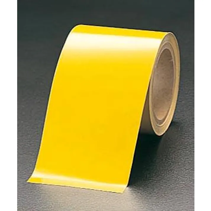 ESCO 150mmx10m 粗面用反射テープ(黄) EA983GD-150 4518340407718(CDC)【別送品】