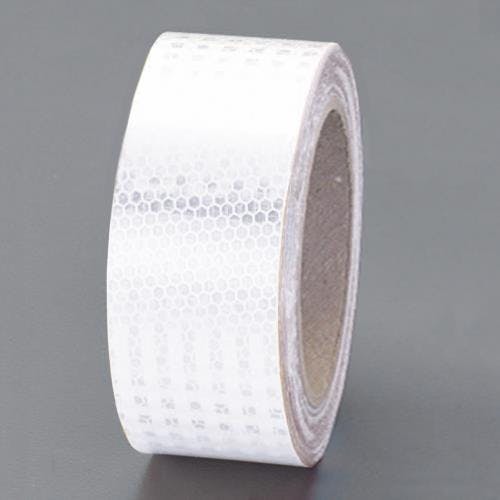 ハイレベル反射テープ(白) 50mmx9.1m EA983G-42 4518340457423【別送品】