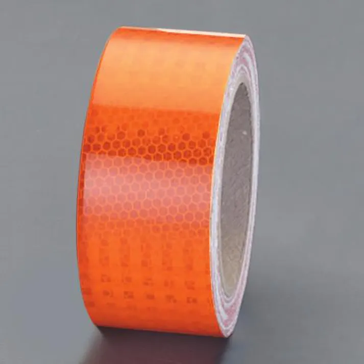 ESCO 50mmx9.1m ハイレベル反射テープ(橙) EA983G-46 4518340457485(CDC)【別送品】