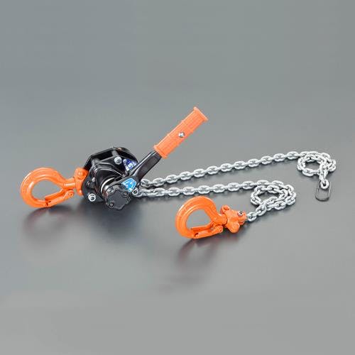 レバーホイスト 0.5tonx1.2m EA988AC-1.5A 4518340495401【別送品】