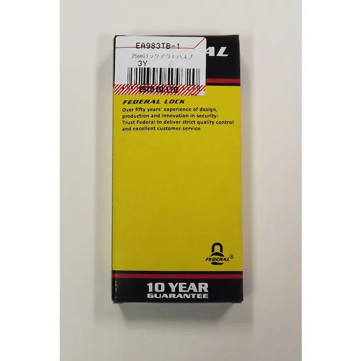 ESCO 25mm ロックアウトハスプ EA983TB-1 4518340509320(CDC)【別送品】