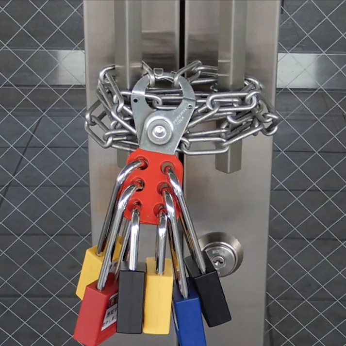 ESCO 38mm ロックアウトハスプ EA983TB-2 4518340509337(CDC)【別送品】