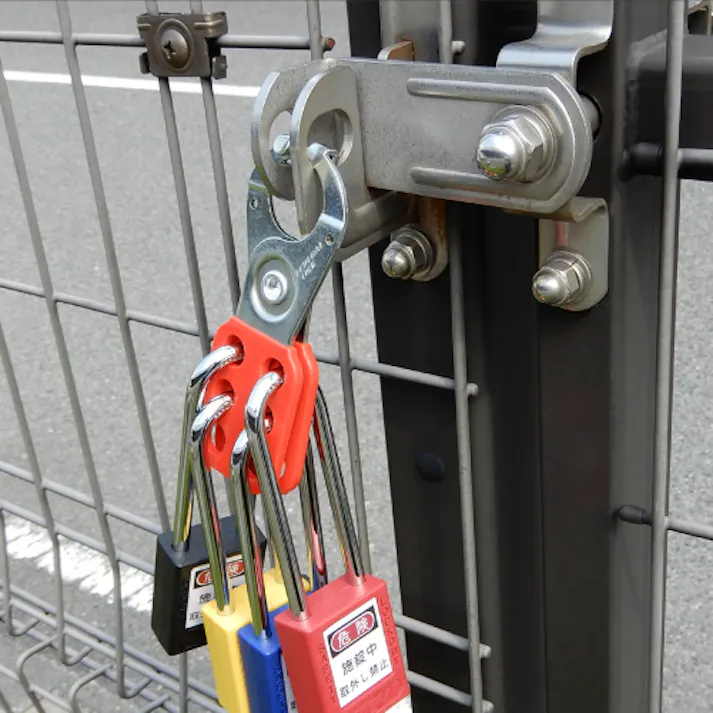 ESCO 38mm ロックアウトハスプ EA983TB-2 4518340509337(CDC)【別送品】