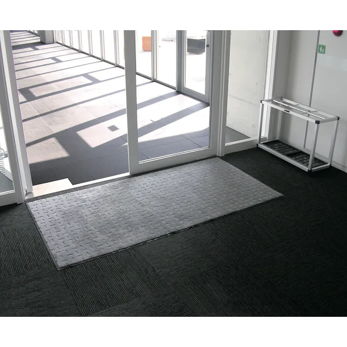 テラモト 900x1500mm エコ・レインマット(灰) EA997RH-72 4518340612914(CDC)【別送品】