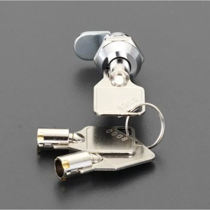 サイドバーロック(スチール製) φ15x5.5mm EA983TH-9 4518340679818【別送品】