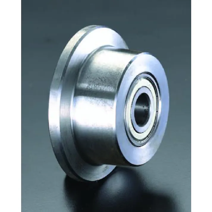ESCO 50x 30mm 車輪(Bベアリング・スティール製・レール用) EA986SF-50 4518340791947(CDC)【別送品】