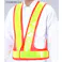 安全ベスト(橙/黄) EA983R-23 4518340808638【別送品】