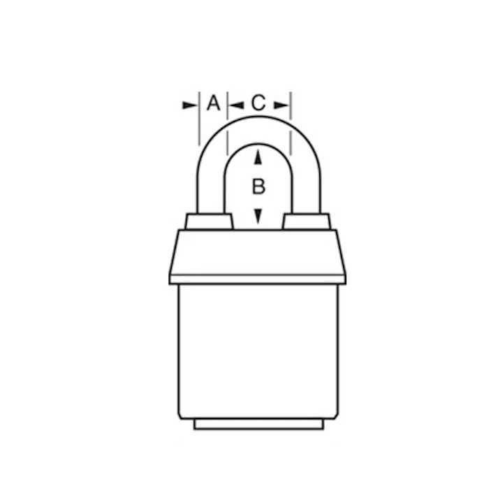 ESCO 48mm パドロック(防滴型) EA983SD-32 4518340819665(CDC)【別送品】