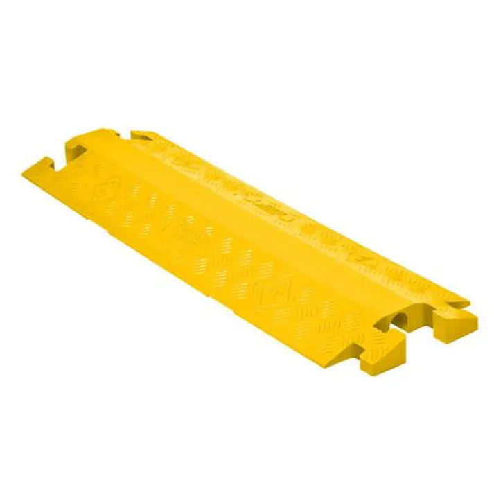 ケーブルプロテクター(下スリット/黄) 914x292x41mm EA983PD-4 4518340835030【別送品】