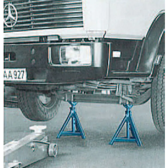 ESCO 5.0ton/230- 320mm AXLE スタンド EA993DC-5 4518340868915(CDC)【別送品】