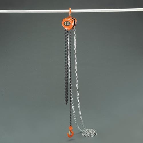 スリーエッチ チェーンブロック 3.0tonx3.0m EA987AC-3 4518340887213【別送品】